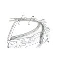 1964 To 1972 Gm Headliner Trim Hold Down Screws Large Head 46 Piece Kit Phosphate Finish Inl10989 
