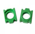 Whales Motorcycle Rear Axle Blocks Chain Adjuster For Kawasaki Kx125 Kx250 Kx250f Kx450f Klx450r Kx 125 250 250f 450f Klx 450r