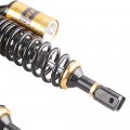 Mallofusa 320mm 2pcs Rear Motorcycle Shock Absorbers Suspension Eye To Clevis Universal For Kawasaki Honda Yamaha Suzuki Black