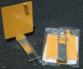 Mail Box Signal Flag Alert Aluminum Yellow 