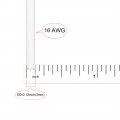 Uxcell Silicone Wire 16 Awg Ultra Flexible 600v Electric Strands Of Tinned Copper Ft White
