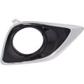 Fog Light Cover For Toyota Venza 2013 2014 2015 2016 Driver Side With Chrome Dot Sae Compliant To1038183 520400t010 