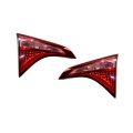 Inner Tail Light Assembly Pair For Toyota Corolla 2017 2018 2019 Pink Lens Driver And Passenger Side Replacement To2802135 