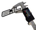 6 1l Liter Silver Hemi Engine Real Aluminum Emblem Badge For Dodge Charger Challenger Magnum Jeep Grand Cherokee Chrysler 300c