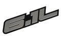 6 1l Liter Silver Hemi Engine Real Aluminum Emblem Badge For Dodge Charger Challenger Magnum Jeep Grand Cherokee Chrysler 300c