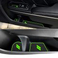 Anti Dust Mats For Charger 2021 2020 2018 2017-2015 Accessories Custom Fit Cup Holder Liners 24pcs Set Green 