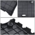 Factory Style Front License Plate Mounting Bracket Compatible With Sonata Limited 2 0t Sport Sport 18-19 Matte Black