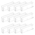 12pcs Plastic Glass Connector Suitable For 6mm Thick 180 Degree To Clamp Fixing Bracket Rimless Clip Holder Aquarium Fish Tank 