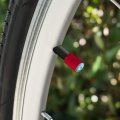 Cute Kawaii Rainbow Llama Unicorn Motorcycle Bicycle Bike Tire Rim Wheel Aluminum Valve Stem Caps