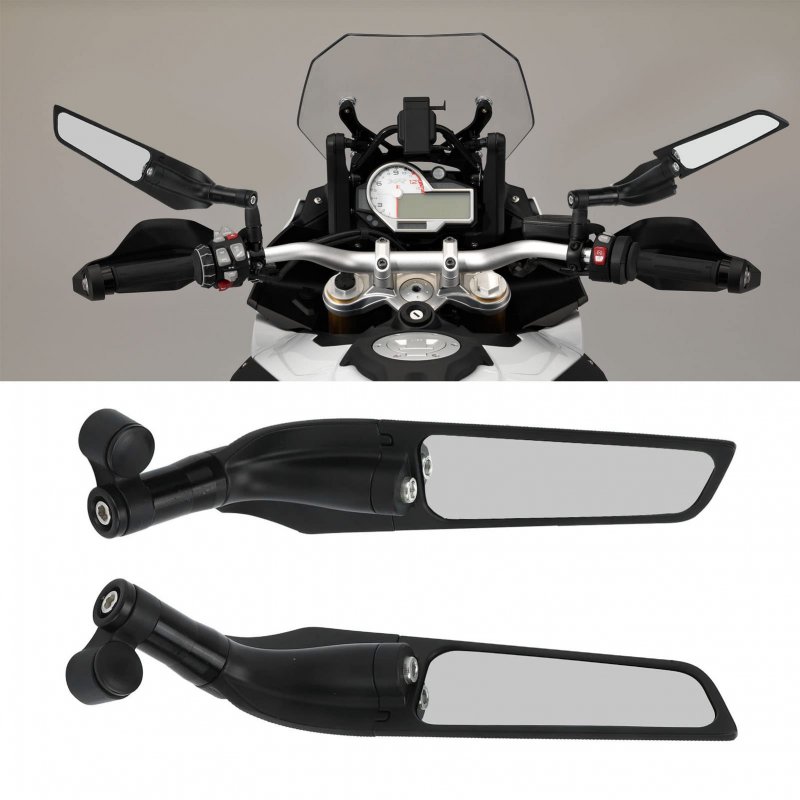 Adjustable Rotating Side Mirror 2pcs Motorcycle Wing Handlebar Rear View Seismic Replacement For S1000rr 2015a 2021
