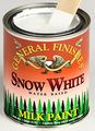General Finishes Psw Milk Paint 1 Pint Snow White 