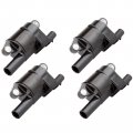 Ocpty Set Of 4 Ignition Coils Compatible Oe Uf414 Fit For Buick For Cadillac Gmc Chevy 2005-2012