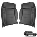 Munirater Top Back Seat Cover Driver Passenger Side Black Replacement For W-r-ang-ler 2007 2008 2009 2010 2011 2012 