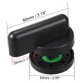 Uxcell Privacy Indicator Door Lock 53mm Dia Plastic Nylon Indicating For Public Partition Toilet Restroom Bathroom 2pcs