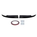 Rear Bumper Lip Diffuser Spoiler Glossy Black High Hardness Abs Material Fit For C Class W204 Amg Line 2008 2014 With Adhesive
