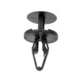 Multi Purpose Retainers For Chevy Corvette 25 2018 Bumper Push Rivets Fastener Nylon Black 0 63 In Face Diameter 0 35 Hole 2 