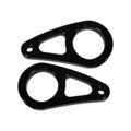 Modquad Horizontal End Light Bar Mount 1-3 4in Black Lmh-1 75-blk 