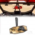 Wsays 1 75 Roll Bar Rear View Racing Center Mirrors For Polaris Rzr Xp 900 1000 Turbo General Arctic Cat Wildcat 360 Adjustable 