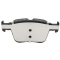 Rear D2255 Ceramic 4pcs W Hardware Disc Brake Pad Set