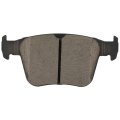 Rear D2255 Ceramic 4pcs W Hardware Disc Brake Pad Set