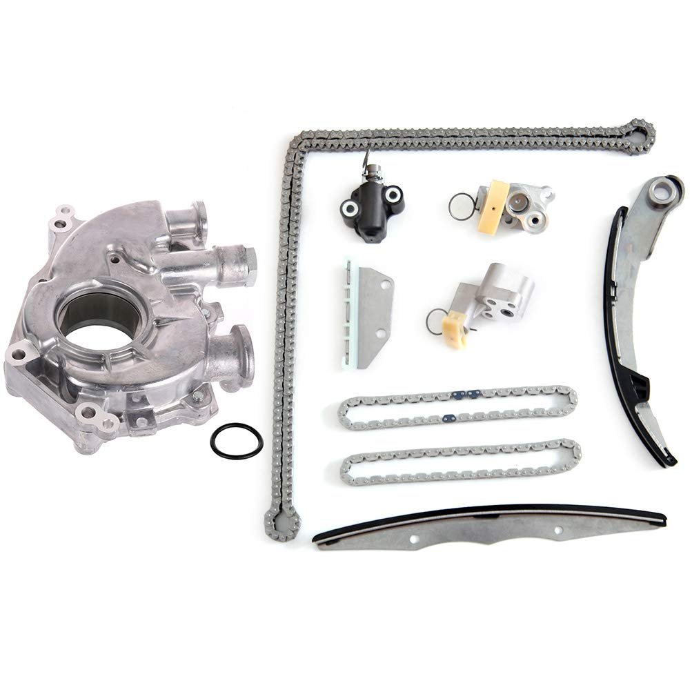 Oil Pump Timing Chain Kit For 2005-2009 Nissan Frontier 4 0l Pathfinder Replace M525 15010-ea200