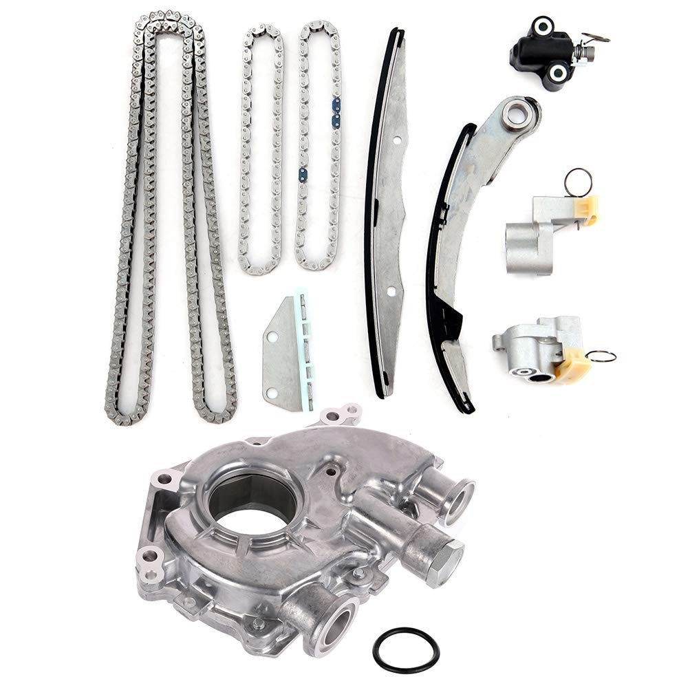 Oil Pump Timing Chain Kit For 2005-2009 Nissan Frontier 4 0l Pathfinder Replace M525 15010-ea200