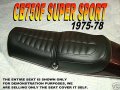 New Replacement Seat Cover Fits Cb750f Honda Cb750 F Super Sport 1975-78 229