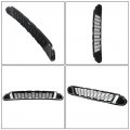 Gxywady 2pcs Front Lower Grille Chrome Molding Trim Fo1036126 Replacement For Fusion Sport 2010 2011 2012