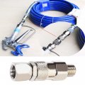 Jxzsj 1 4-inch Stainless Steel Airless High Pressure Spray Gun Swivel Joint For Graco Painters Spray Hose 2 Pack