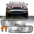 Usr 95-00 Tacoma 2wd Bumper Light A Front Turn Signal Lamps Left Right Pair For 1995-1997 Toyota 4wd 98-00 Without Pre-runner 