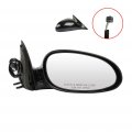 Ocpty Black Right Side Mirror Fit For 1997-2004 Buick Regal Smooth Glass Manual Folding