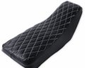 Jmchstore White Diamond Stitch Retro Mini Bike Seat Cover For Motovox Mbx10 Mototec 105cc 