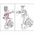 14mm Cam Bolt 4 Pcs Wheel Alignment Camber