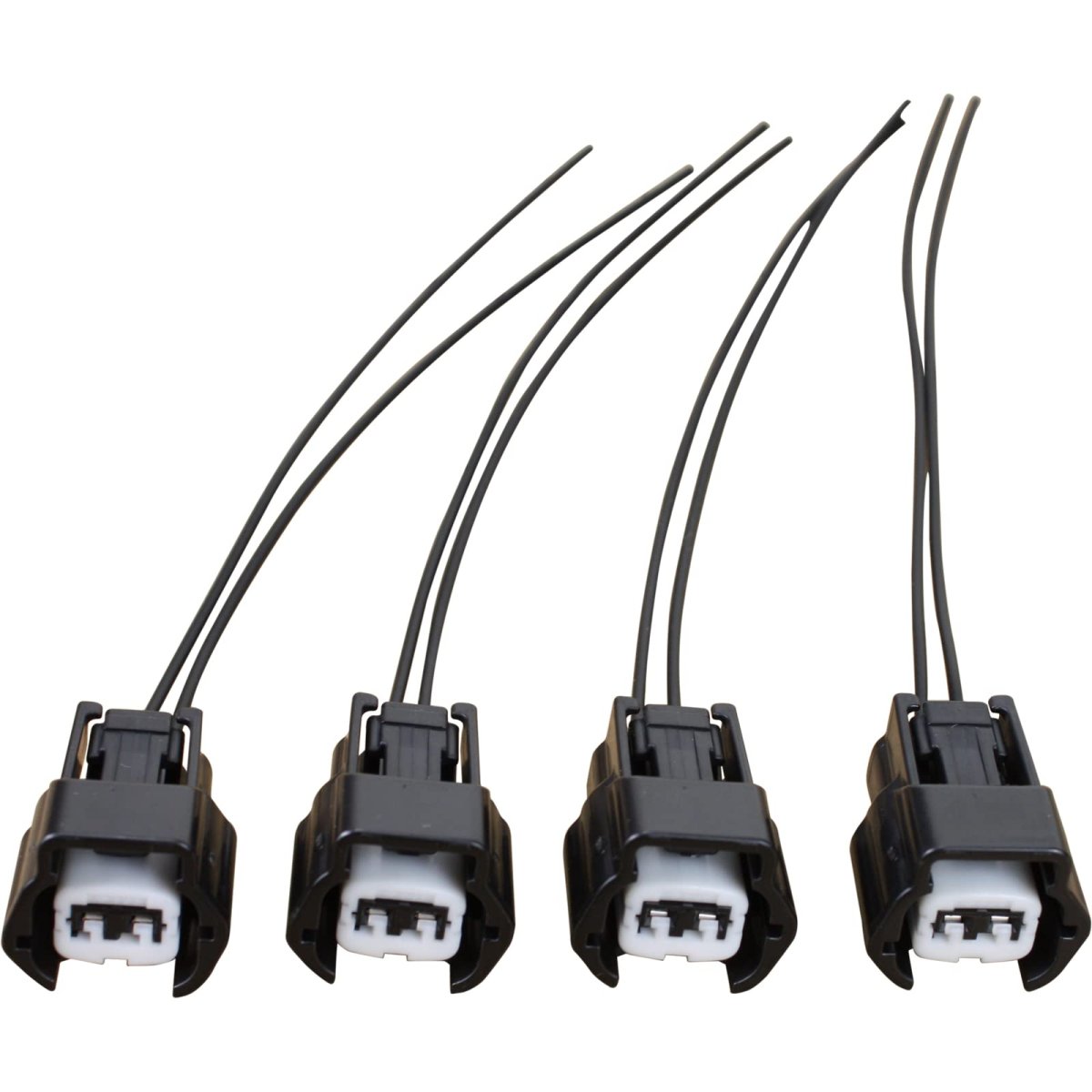 Set Of 4 Premium Fuel Injector Connector Pigtails For 1994 To 2001 Nissan Infiniti Wh1004x4