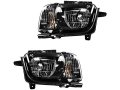 Halogen Headlight Assembly 2 Piece Set For 2010-2013 Chevy Camaro 