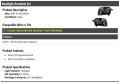 Halogen Headlight Assembly 2 Piece Set For 2010 To 2013 Chevy Camaro Direct Fit Replacement Dot And Sae Compliant Clear Lens