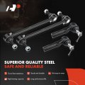 A-premium Set Of 6 Front Sway Bar Link Inner Outer Tie Rod End Compatible With Ford Windstar 1995-2003