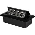 Pop Up Stage Box With Four Xlr Female Jacks
