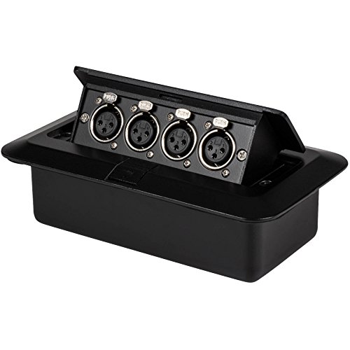 Pop Up Stage Box With Four Xlr Female Jacks