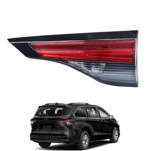 Right Side Inner Tail Light Assembly Replacement For Toyota Sienna Le Xle 2021 2022 To2803161 8158008070 Red Passenger Rear Led