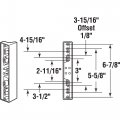 Prime-line Mp1096 Outside Pull 3-15 16 In And 4-15 H C Diecast Black Single Pack