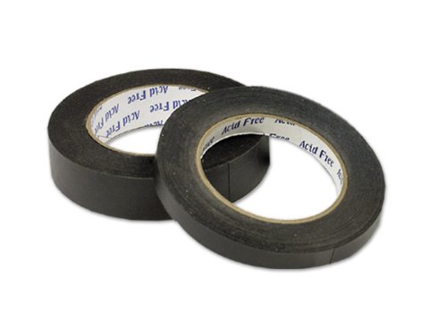General Brand Black Paper Masking Tape 2 In X 60 Yd Roll