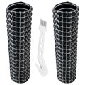 2 Pack Lower Nozzle Hose For Shark Rocket Deluxepro Ultra Light Vacuum Hv300 Hv301 Hv302 Hv320 Hv321 Hv322 6 In X 1 25 With 