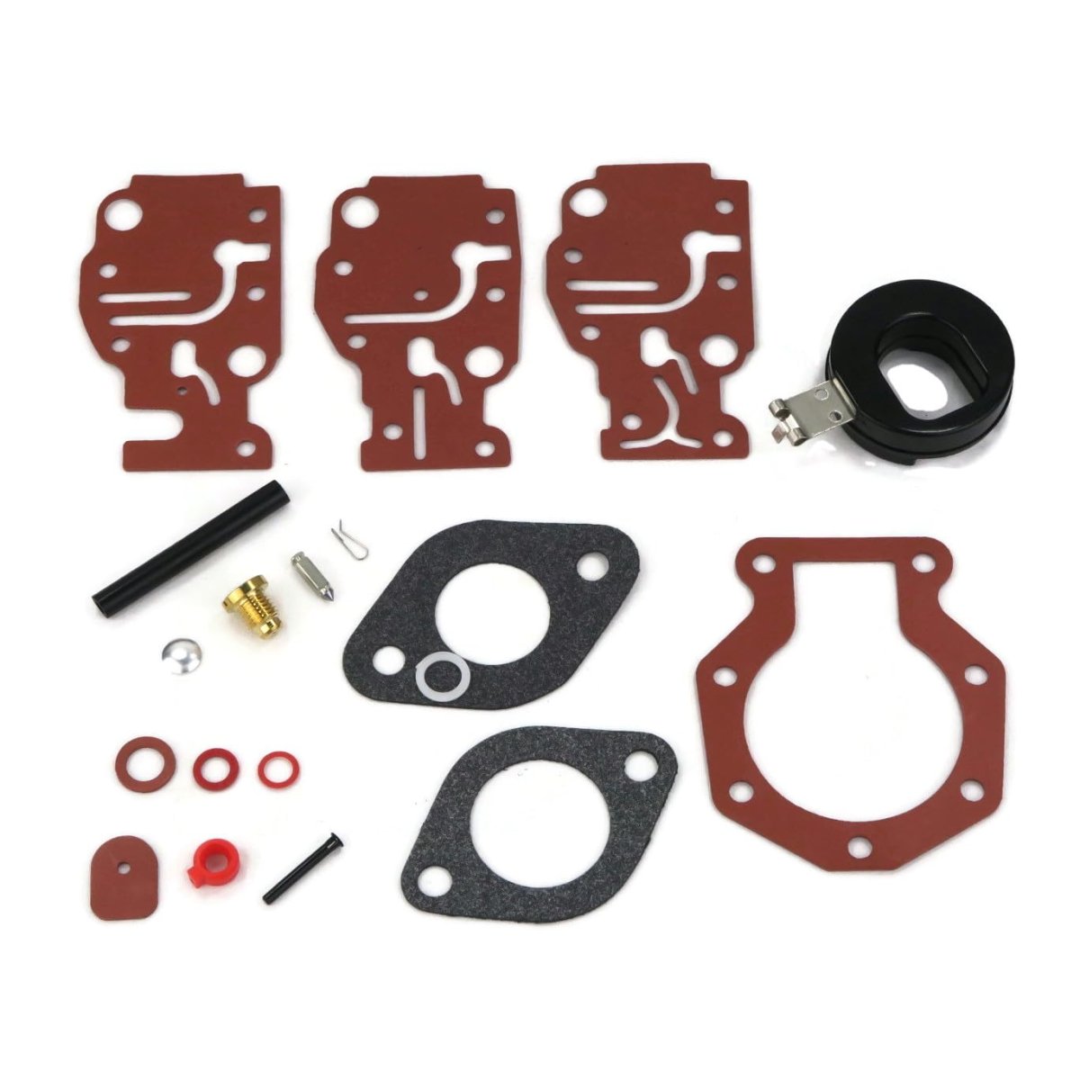 The Rop Shop Carburetor Repair Kit For 1987 1988 Johnson Evinrude 8hp E8rcud E8rccs Engine