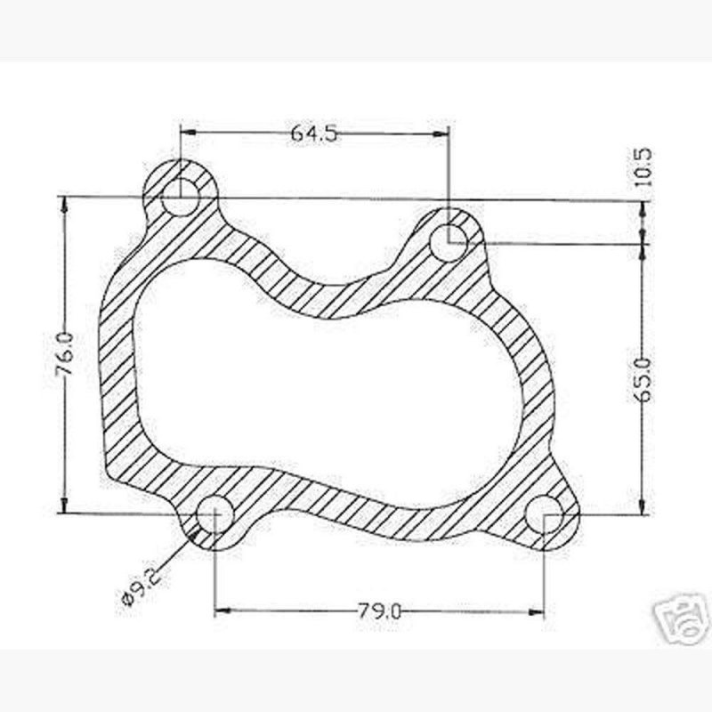 Kinugawa Turbo Gasket Set Ihi Rhf4 Rhf5 Rhb5 Isuzu 4jg2t Mazda Multi Layers
