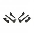 Partsw 6 Pc Front Steering Kit Inner Outer Tie Rod Ends Adjusting Sleeves For 4wd 4x4 Models Only 