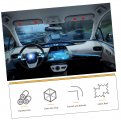 Milisten 50pcs Repair Carport Buckle Roof Liner Pin Carcan Headliner Rivets Car Kit Holder Red The Iron
