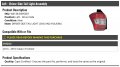 Left Driver Side Tail Light Assembly Compatible With 2014-2016 Subaru Forester