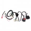 Uxcell Motorcycle Electrical Main Wire Harness W Right Left Handlebar Switch Kit For Wy125