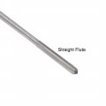Uxcell 2mm Chucking Reamer Hss Cobalt M35 Lathe Machine D4 4 Straight Flutes 70mm Length Round Shank Milling Cutting Tool For